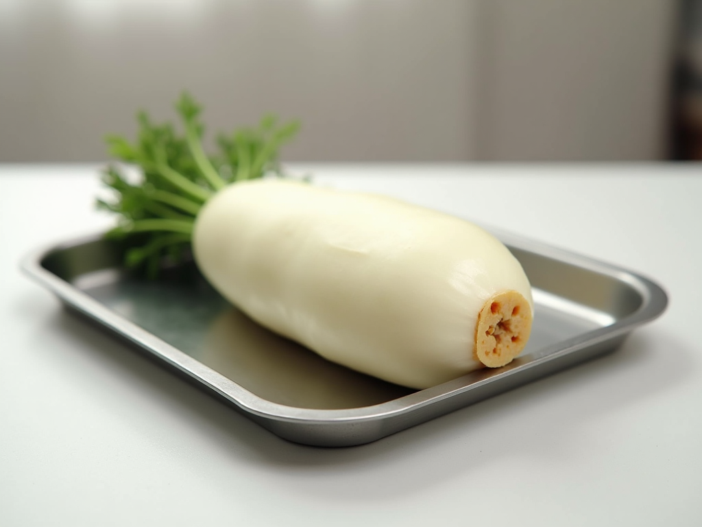 Fresh daikon radish